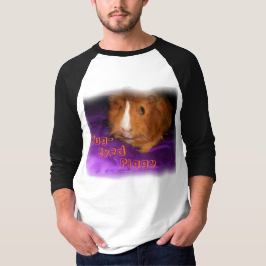 虫目ギニー豚シャツ Tシャツ (正面)