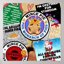 虫眼鏡の下のミンスパイモンタージュ