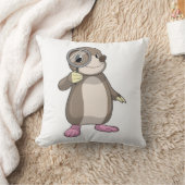 虫眼鏡を使用したモル クッション (ブランケット)