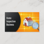 虫眼鏡ホームインスペクション名刺 名刺 (正面)