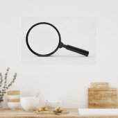 虫眼鏡 ポスター (キッチン)