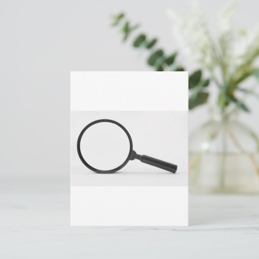 虫眼鏡 ポストカード (スタンド正面)