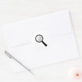 虫眼鏡 ラウンドシール (封筒)