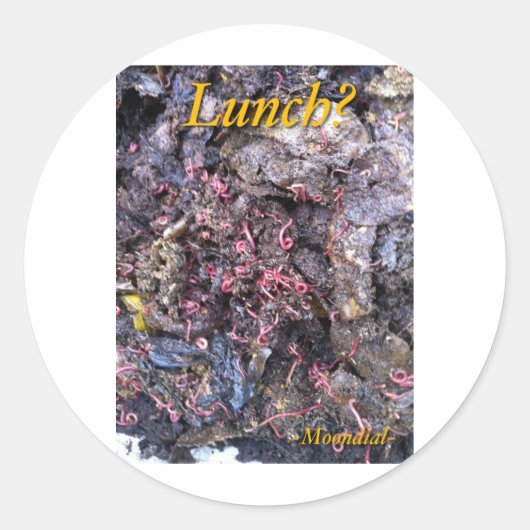 虫祭り ラウンドシール (正面)