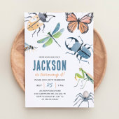 虫虫ボーイ誕生日 招待状