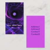 虫食い穴の名刺 名刺 (正面/裏面)