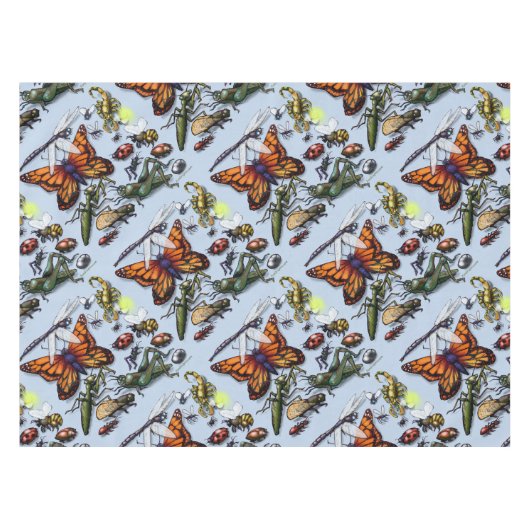 虫 テーブルクロス (正面(横))