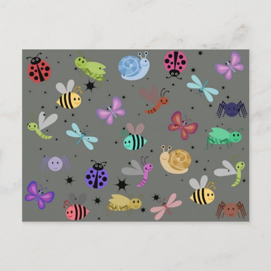 虫 ポストカード (正面)