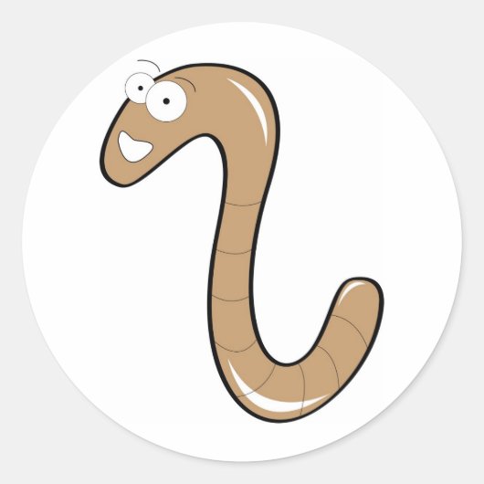 虫 ラウンドシール (正面)