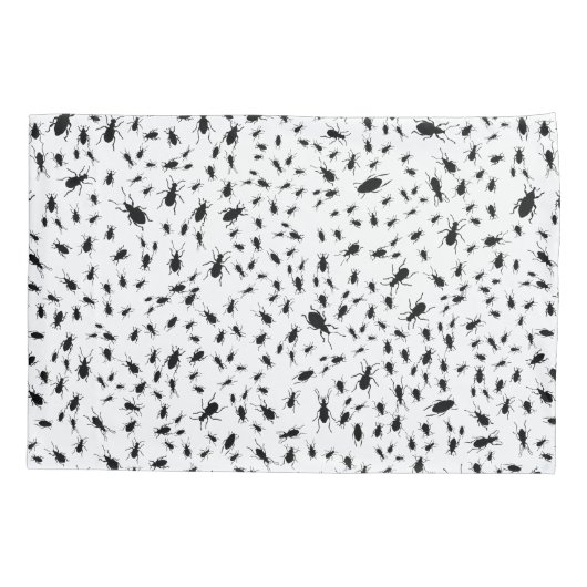 虫、気色悪いCrawlies 枕カバー (裏面)