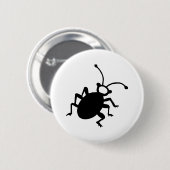 虫 缶バッジ (正面&裏面)