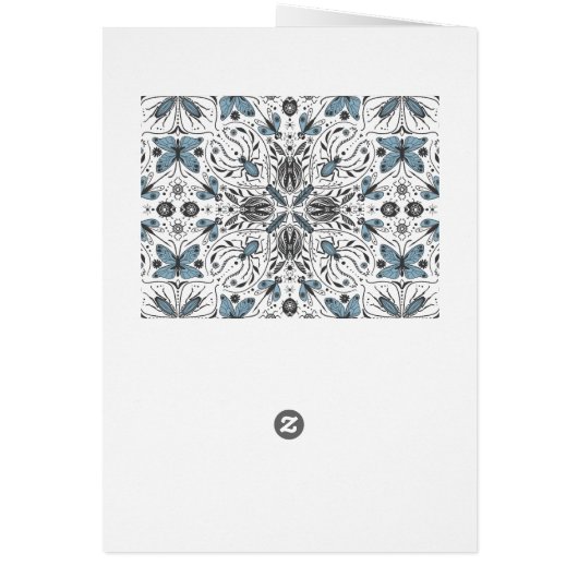 虫、黒と青 (裏面)