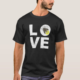 虫IホタルI稲妻虫Iホタル愛 Tシャツ