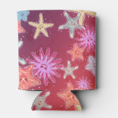 虹おもしろいのカラフルのスタイル 缶クーラー (裏面)