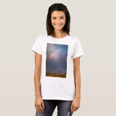 虹および木の景色 Tシャツ (正面フル)