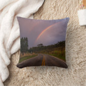 虹および道 クッション (ブランケット)