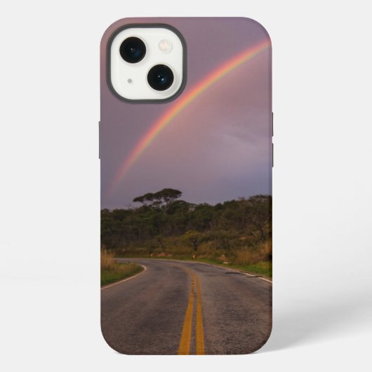 虹および道 iPhoneケース (裏面)