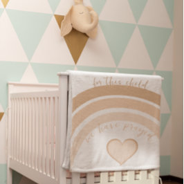 虹が祈来た男女兼用 シェルパブランケット