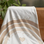 虹が祈来た男女兼用 シェルパブランケット