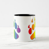 虹くま足のマグ ツートーンマグカップ (中央)