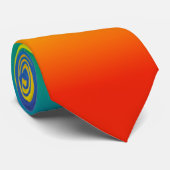 虹だ！愛を見せる ネクタイ (ロール)