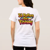 虹で釣りができたらいいのに トライブレンドTシャツ (裏面)