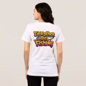 虹で釣りができたらいいのに トライブレンドTシャツ (裏面全面)