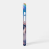 虹とともに舞うペガサス iPhone 16ケース (左側面)