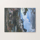 虹との英雄的な景色 ジグソーパズル (横)