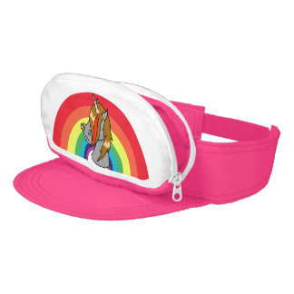 虹とのEmo Screamoのユニコーン! サンバイザー