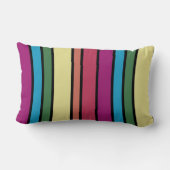 虹とシマウマ ランバークッション (裏面)