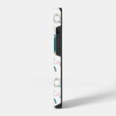 虹とハートパターン iPhoneケース (左側面)