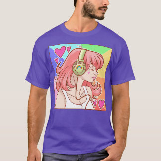 虹とハート Tシャツ