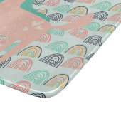 虹とユニコーン カッティングボード (角)