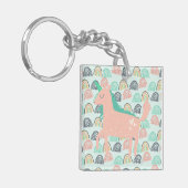 虹とユニコーン キーホルダー (正面左)