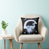 虹とユニコーン クッション (椅子)