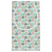 虹とユニコーン スモールペーパーバッグ (裏面)