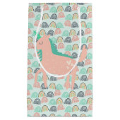 虹とユニコーン スモールペーパーバッグ (正面)