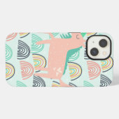 虹とユニコーン iPhoneケース (裏面横)