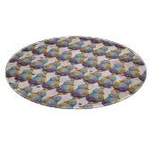 虹と名付けられたアヒル カッティングボード (角)