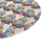 虹と名付けられたアヒル カッティングボード (角)