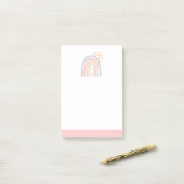 虹と太陽 ポストイット (デスク上)