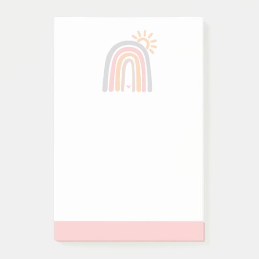 虹と太陽 ポストイット (正面)