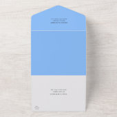 虹と希望と幸結婚せ オールインワン招待状 (外側)