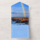 虹と希望と幸結婚せ オールインワン招待状 (内側)