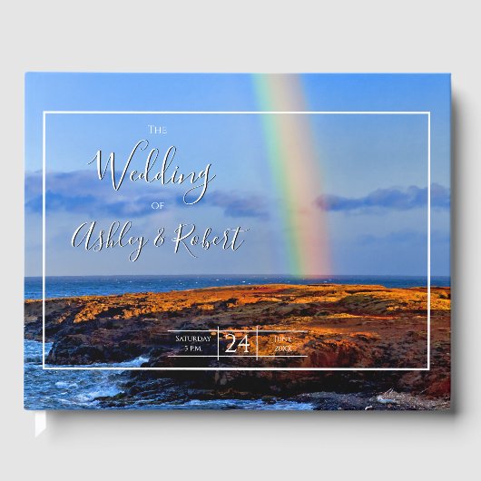 虹と希望と幸結婚せ ゲストブック (正面)