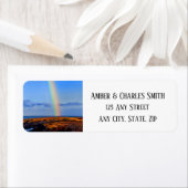 虹と希望と幸結婚せ ラベル (インサイチュ)