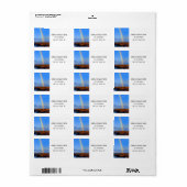 虹と希望と幸結婚せ ラベル (フルシート)