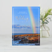 虹と希望と幸結婚せ 招待状 (スタンド正面)