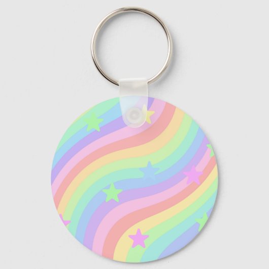虹と星 キーホルダー (裏面)